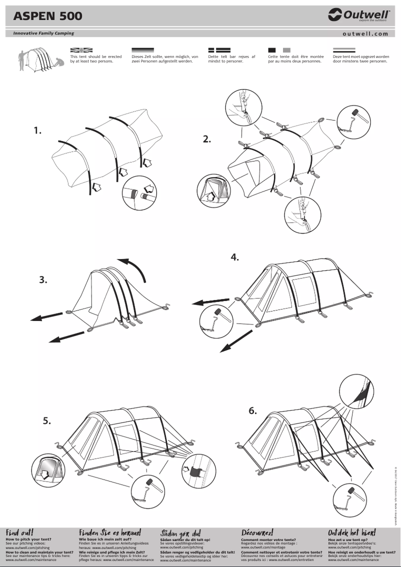 Imagen de la primera página del manual del dispositivo Aspen 500