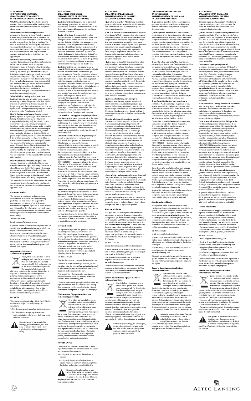 Imagen de la primera página del manual del dispositivo Orbit MP3 IM237