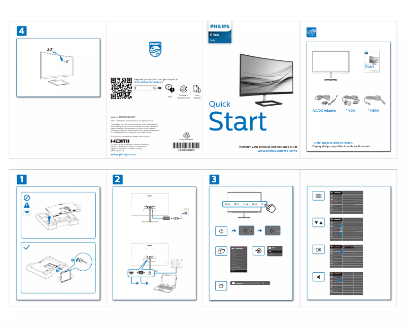 First page image of the manual for 241E1C
