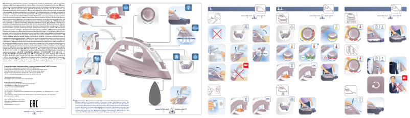 Page n°1 - Manuel utilisateur Tefal Ultragliss FV4996