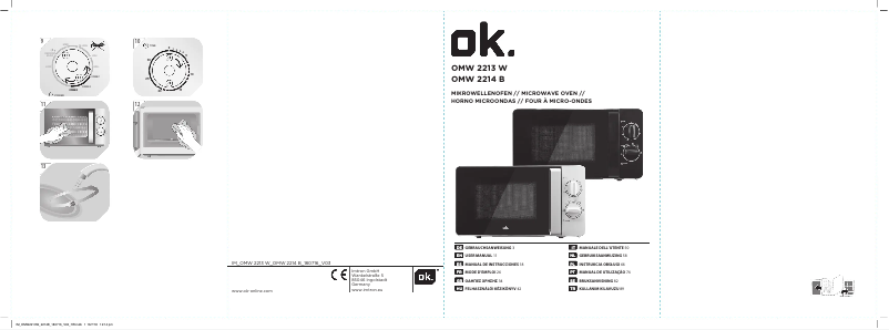 Page n°1 - Manuel utilisateur OK OMW 2214 B