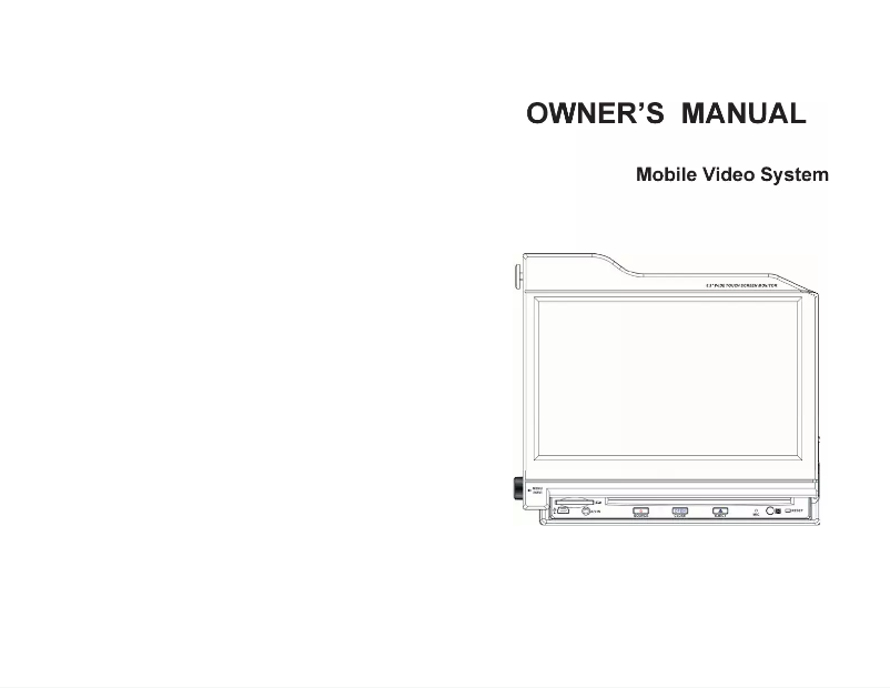 Página 1 del manual Manual de usuario Farenheit TID-831NRB