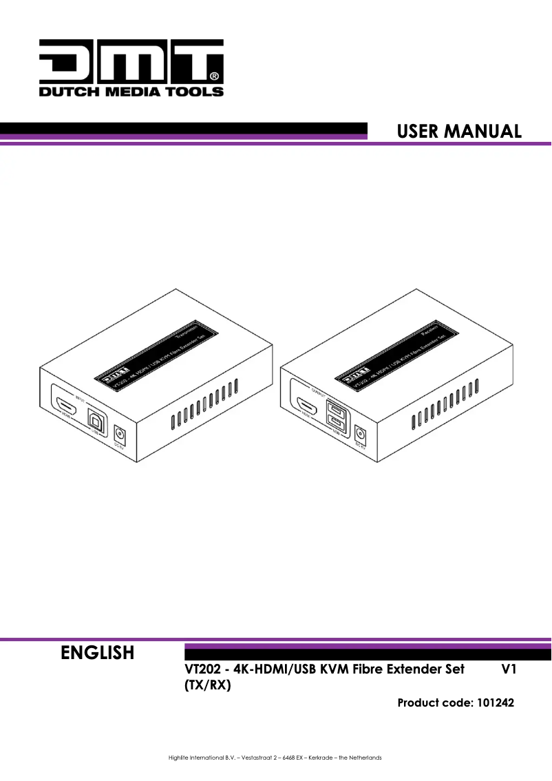 Image de la première page du manuel de l'appareil VT202
