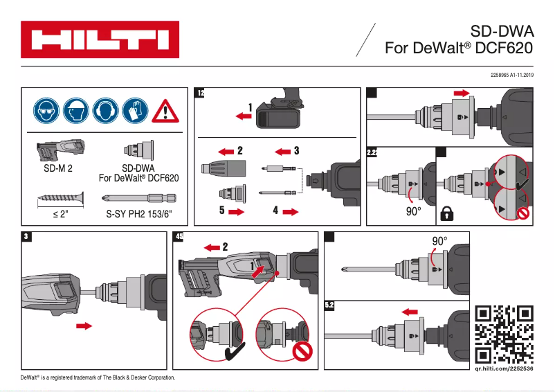 Página 1 del manual Manual de usuario Hilti PBH SD M1