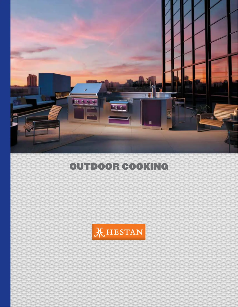 Page 1 de la notice Brochure Hestan GMBR42CX2-NG-BU