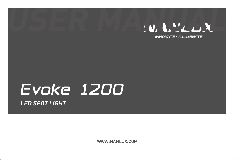 Page n°1 - Manuel utilisateur GVM 50SM