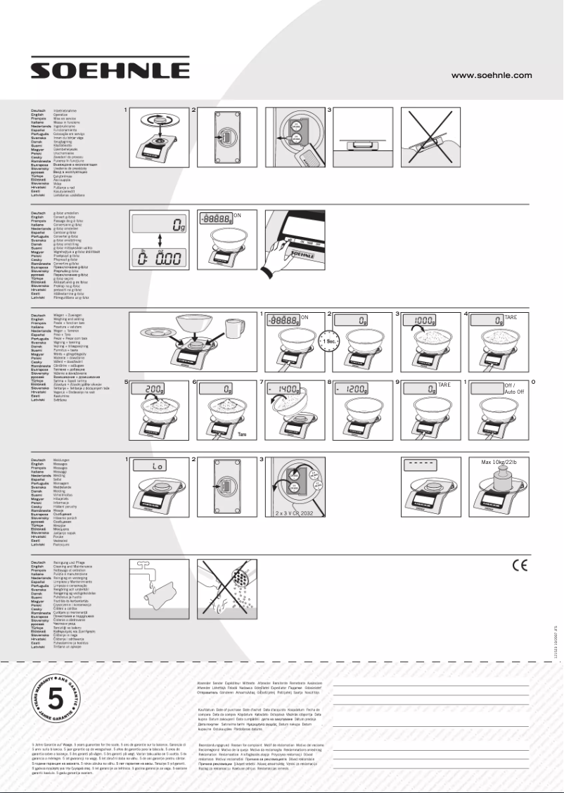 Image de la première page du manuel de l'appareil Silver 66105