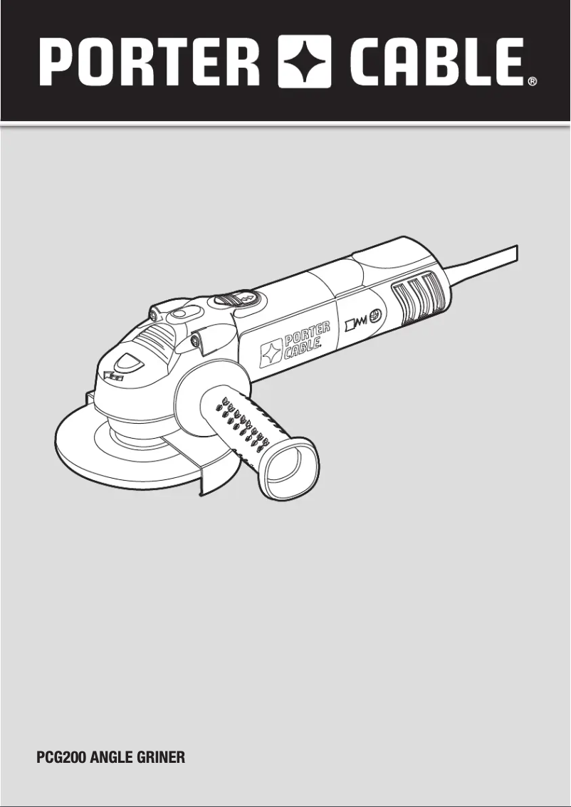 Page 1 de la notice Manuel utilisateur Black & Decker PCG200