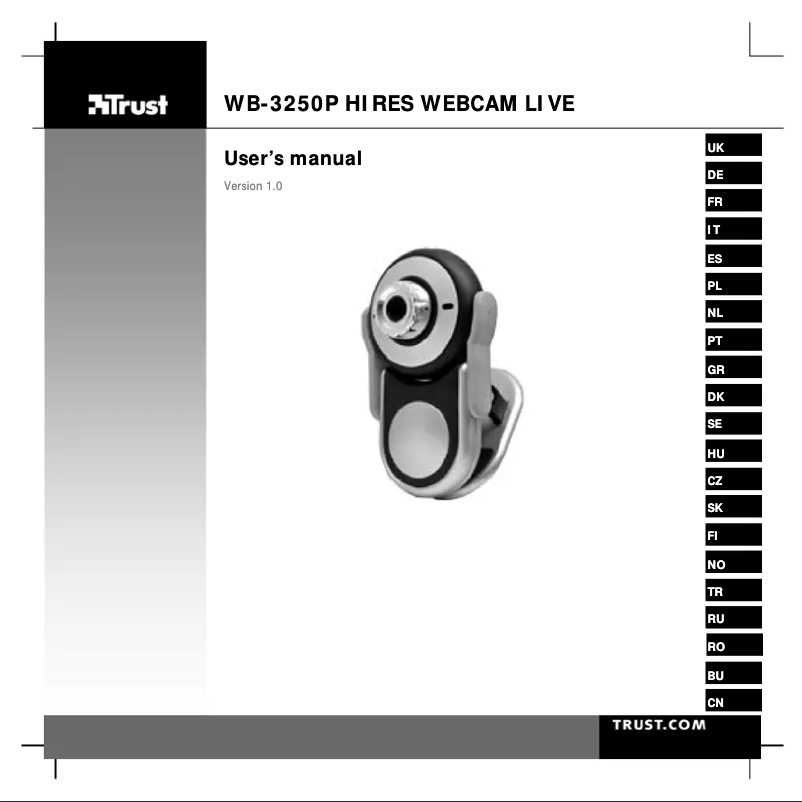 Page 1 de la notice Manuel utilisateur Trust 15082 eCoza