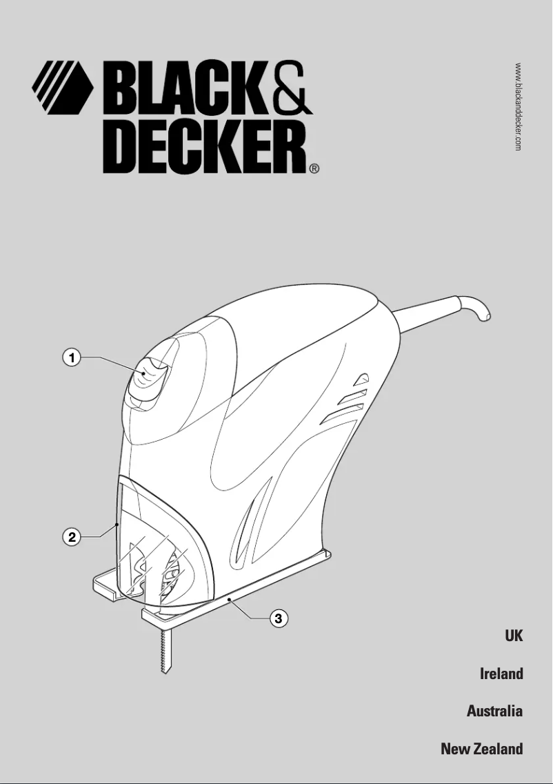 Page 1 de la notice Manuel utilisateur Black & Decker KS100K