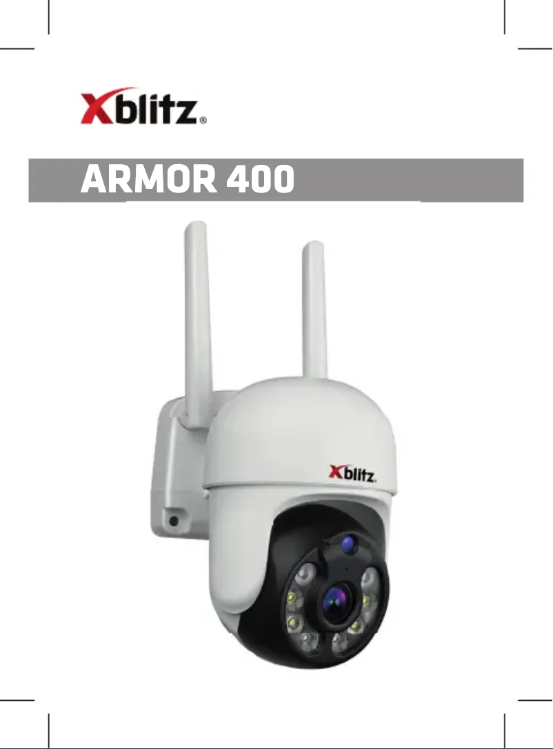Page 1 de la notice Manuel utilisateur Xblitz Armor 400