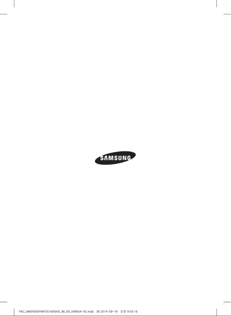 Image de la première page du manuel de l'appareil AM096HNPDCH