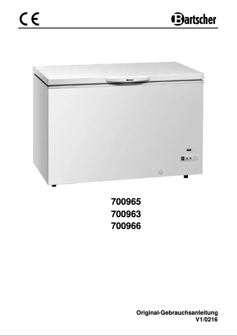 Image de la première page du manuel de l'appareil 700965