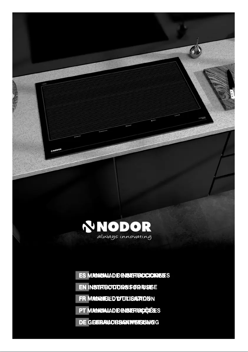 Page 1 de la notice Manuel utilisateur Nodor NorCook IH N7703 BK