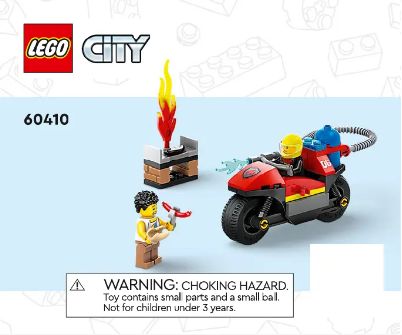 Page n°1 - Manuel utilisateur Lego City 60410