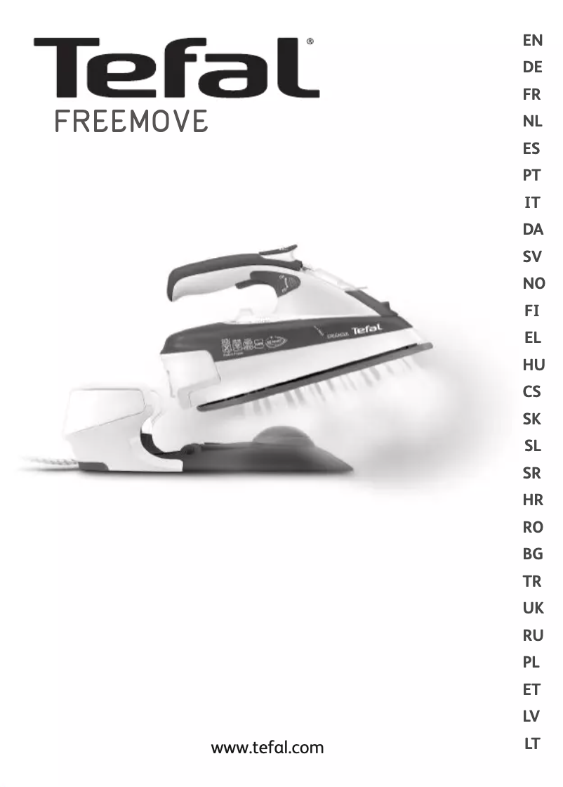 Page n°1 - Manuel utilisateur Tefal Freemove FV9965Z0