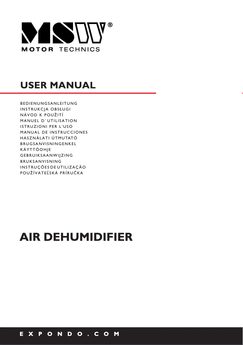 Page 1 de la notice Manuel utilisateur MSW MSW-DEH660H