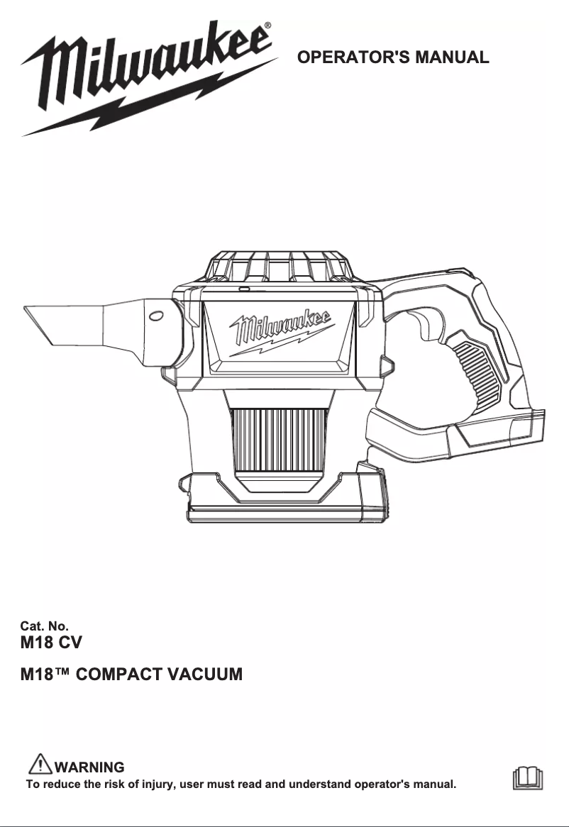 Image de la première page du manuel de l'appareil M18 Compact