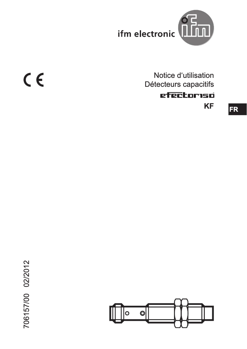 Page n°1 - Manuel utilisateur IFM KF5014