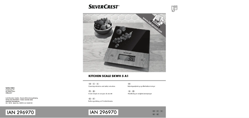 Imagen de la primera página del manual del dispositivo SKWH 5 A1