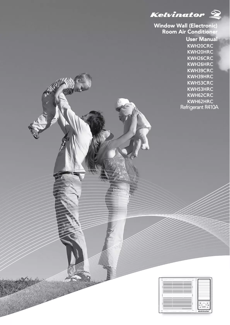 Page n°1 - Manuel utilisateur Kelvinator KWH20CRC