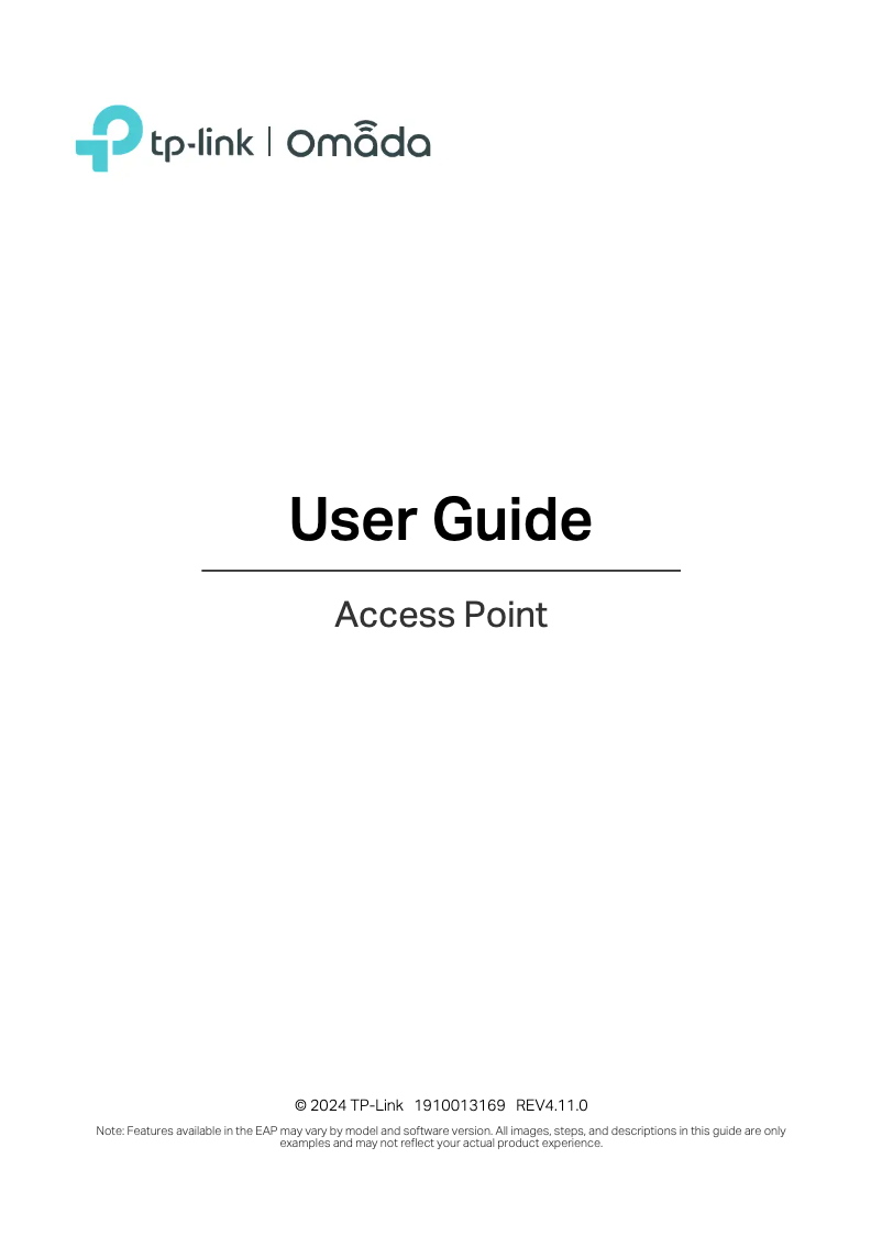 Image de la première page du manuel de l'appareil EAP723