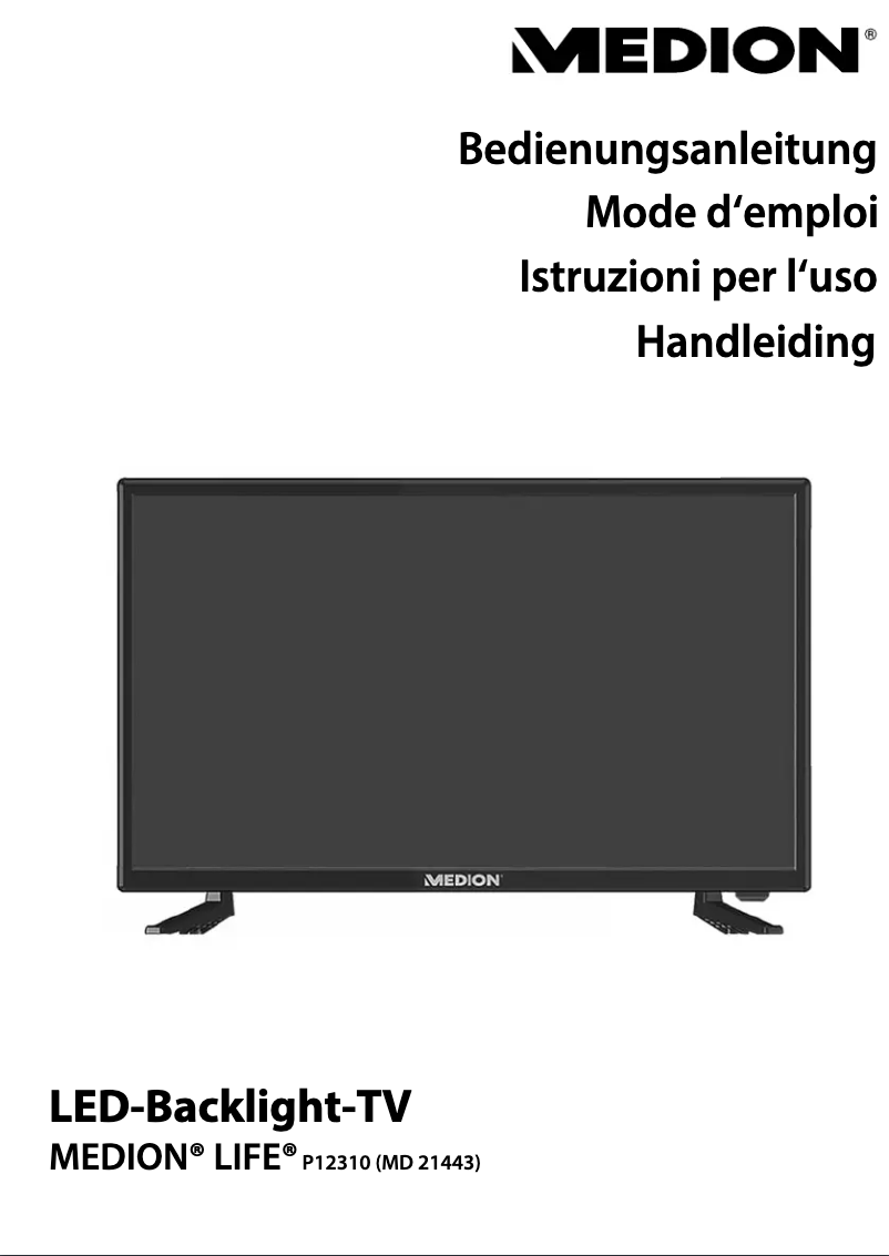Page 1 de la notice Manuel utilisateur Medion LIFE P12310 (MD 21443)