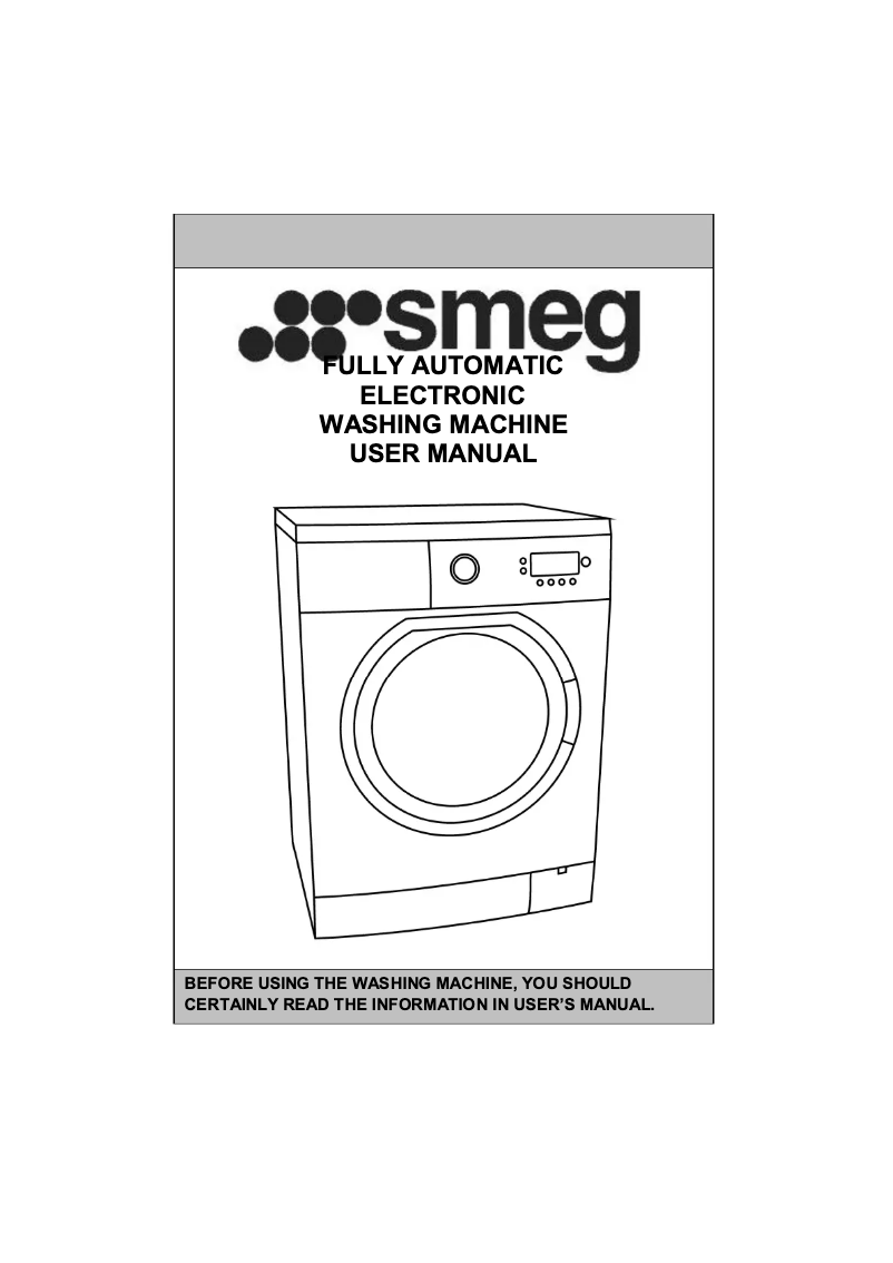 Page n°1 - Manuel utilisateur Smeg LBW109E