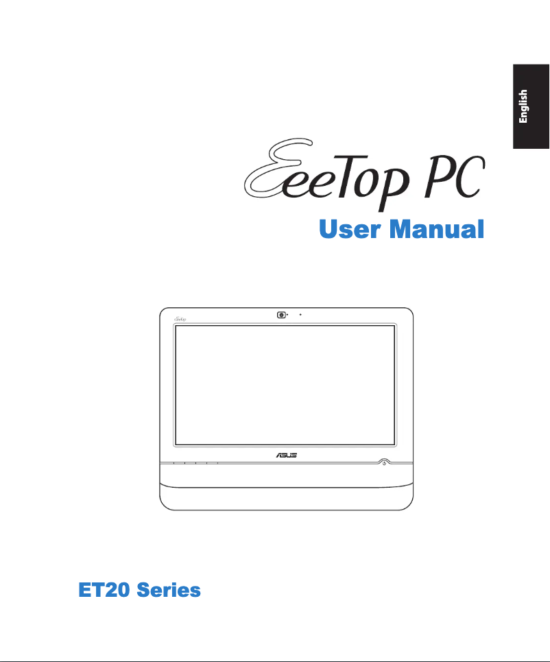Page n°1 - Manuel utilisateur Asus EeeTop ET2002