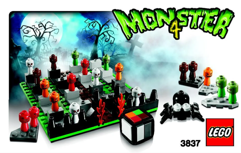 Page n°1 - Manuel utilisateur Lego Games 3837