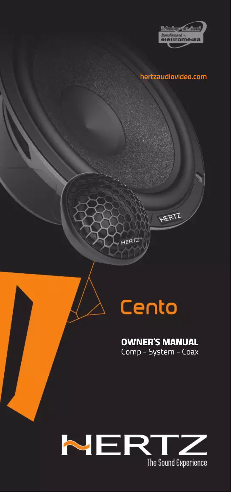 Page n°1 - Manuel utilisateur Hertz Cento CK 165 L