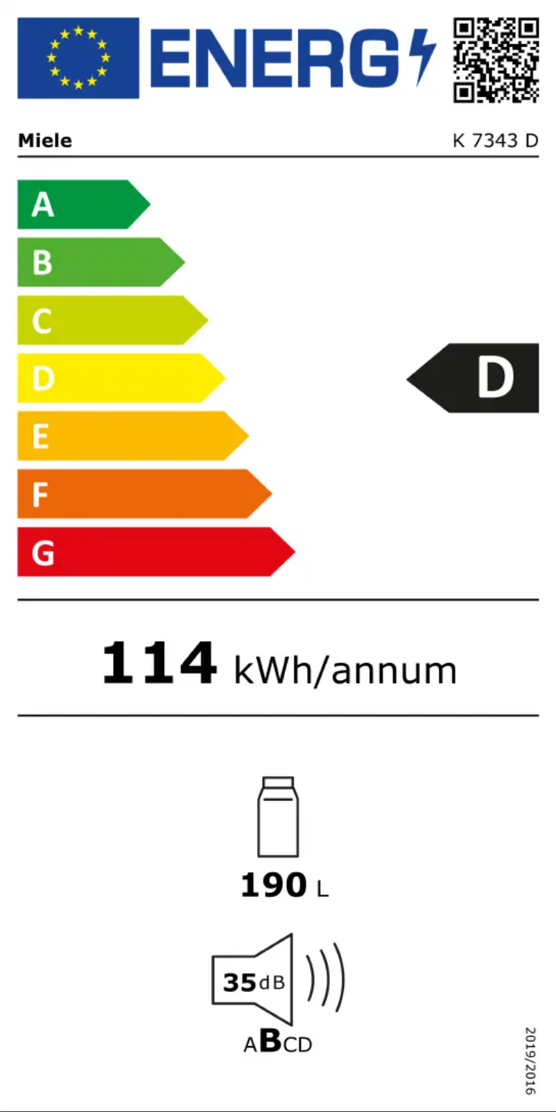 Image de la première page du manuel de l'appareil K 7343 D