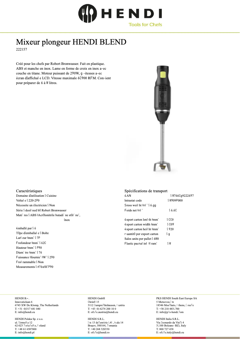 Image de la première page du manuel de l'appareil 222157