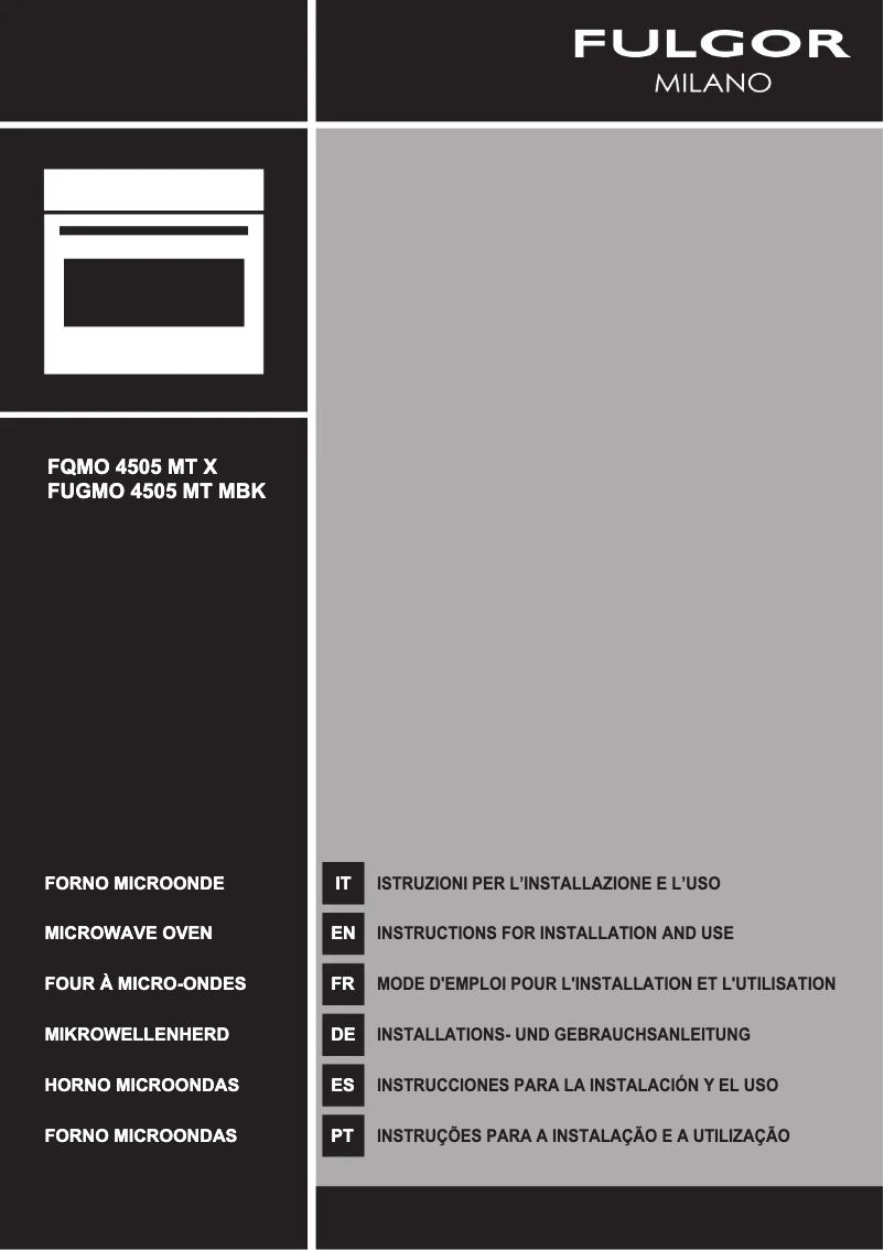 Image de la première page du manuel de l'appareil FUGMO 4505 MT MBK