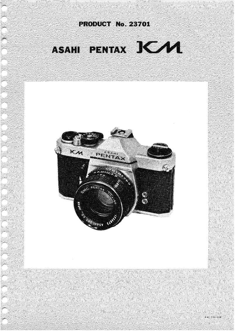 Página 1 del manual Instrucciones / montaje Pentax K-m