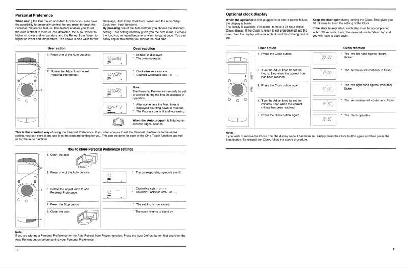 Page 1 de la notice Manuel utilisateur Whirlpool AVM 240