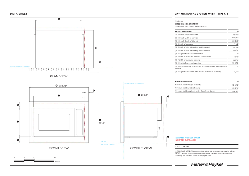 Image de la première page du manuel de l'appareil CMOTTK-30-SS
