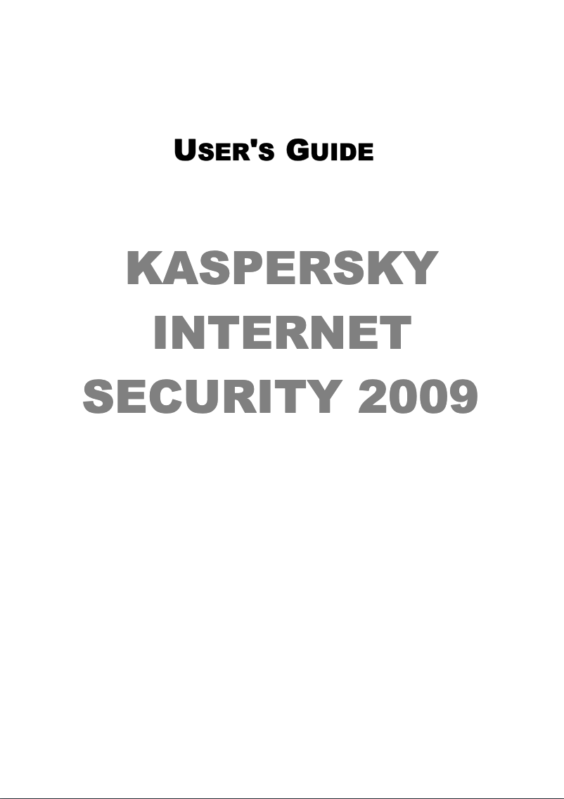 Image de la première page du manuel de l'appareil KL1829GBEFS/KIT