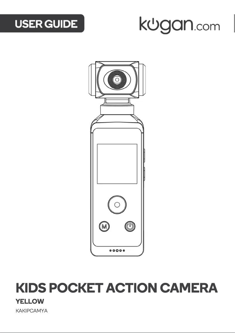 Page n°1 - Manuel utilisateur Kogan KAKIPCAMYA