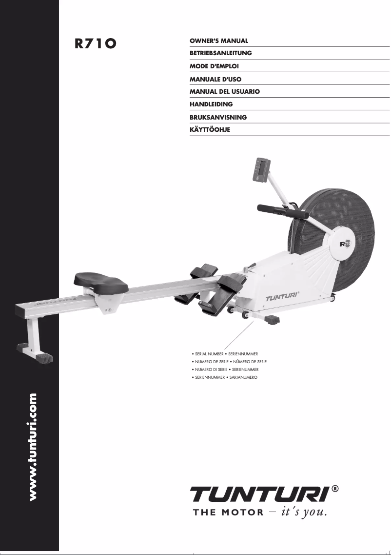 Image de la première page du manuel de l'appareil R710