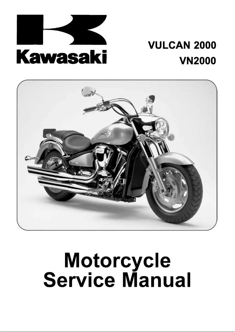 Page n°1 - Manuel utilisateur Kawasaki Vulcan 2000 (2004)