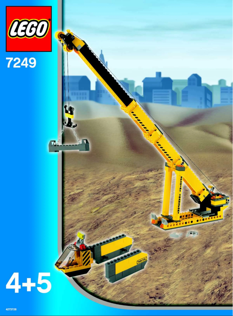 First page image of the manual for City 7249