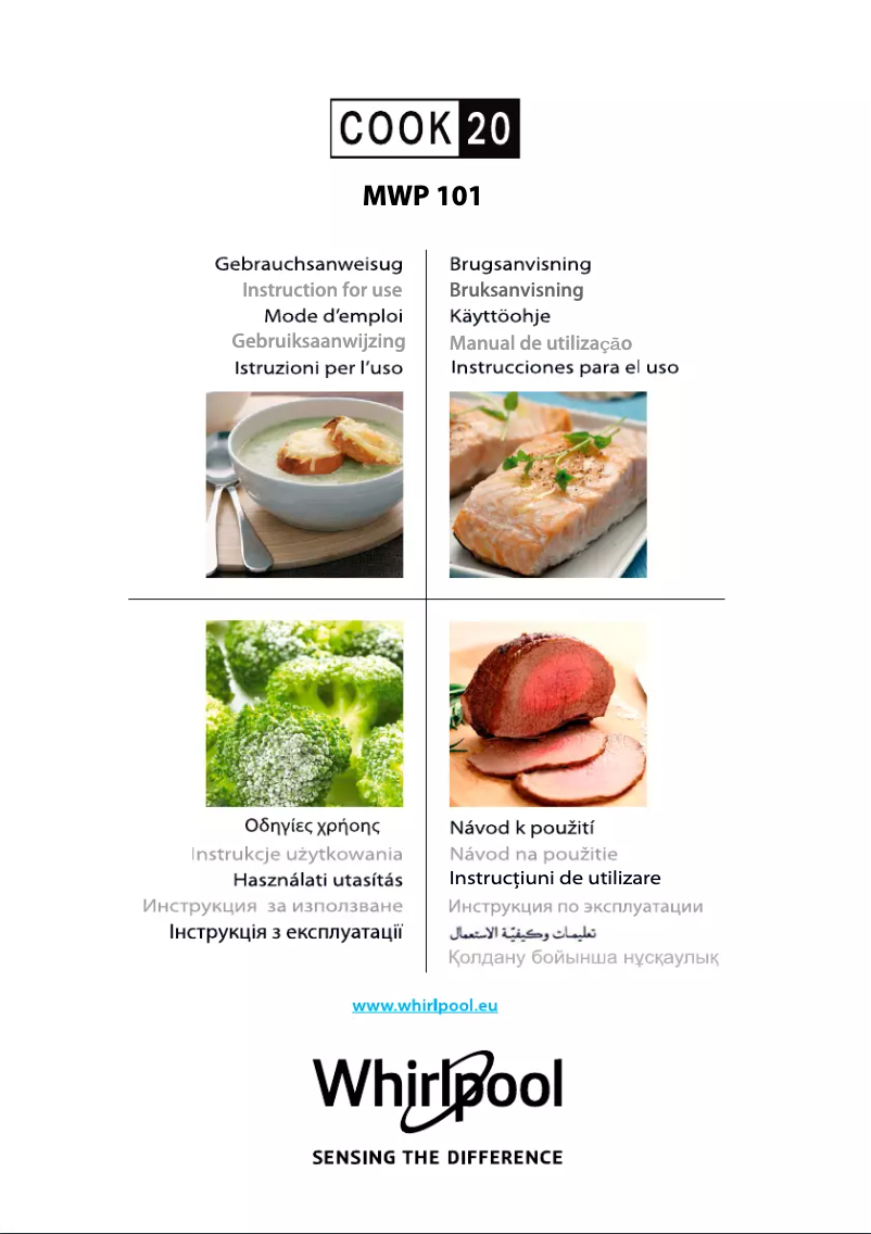 Imagen de la primera página del manual del dispositivo Cook20 MWP 101