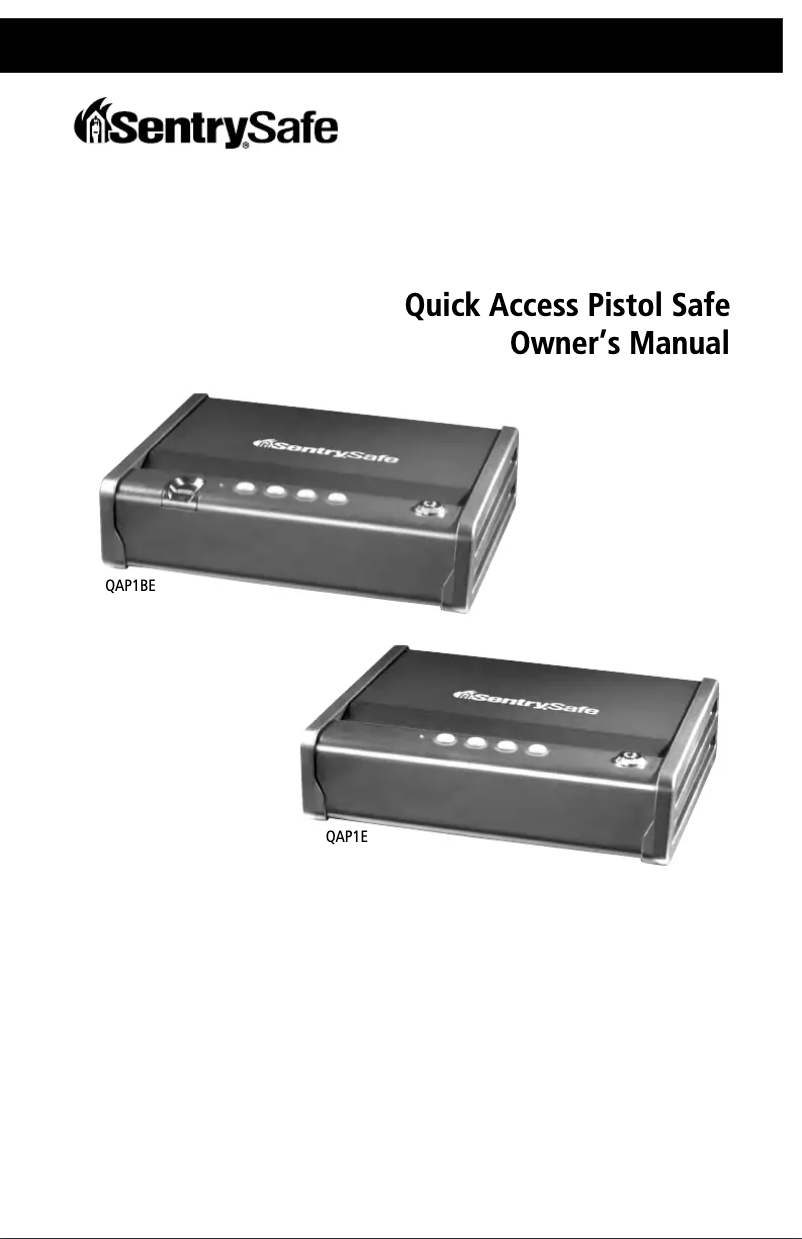 Image de la première page du manuel de l'appareil QAP1E