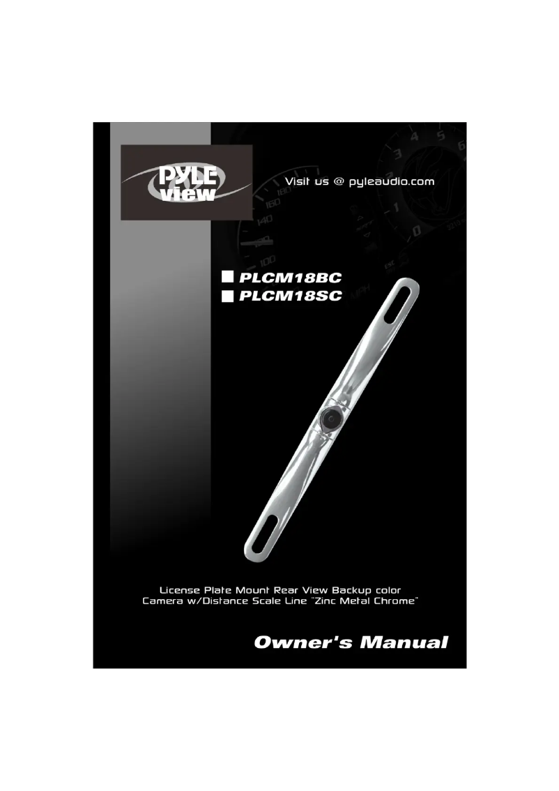 Page n°1 - Manuel utilisateur Pyle PLCM18SC