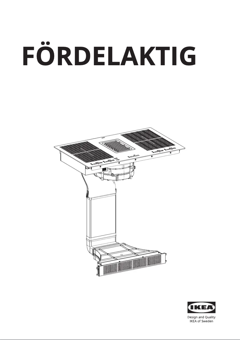 Image de la première page du manuel de l'appareil FÖRDELAKTIG 905.348.52