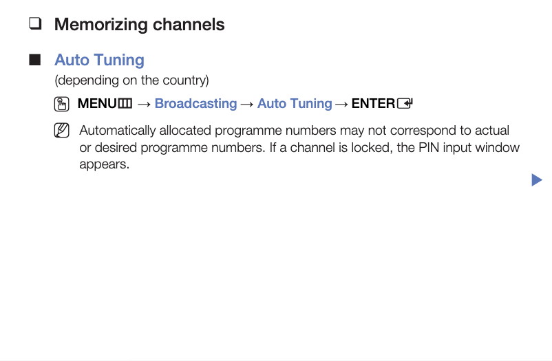 Page 1 de la notice Manuel utilisateur Samsung UA40H4240AR