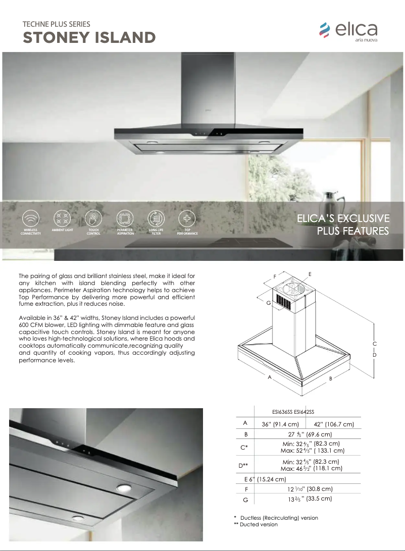 Image de la première page du manuel de l'appareil ESI642SS