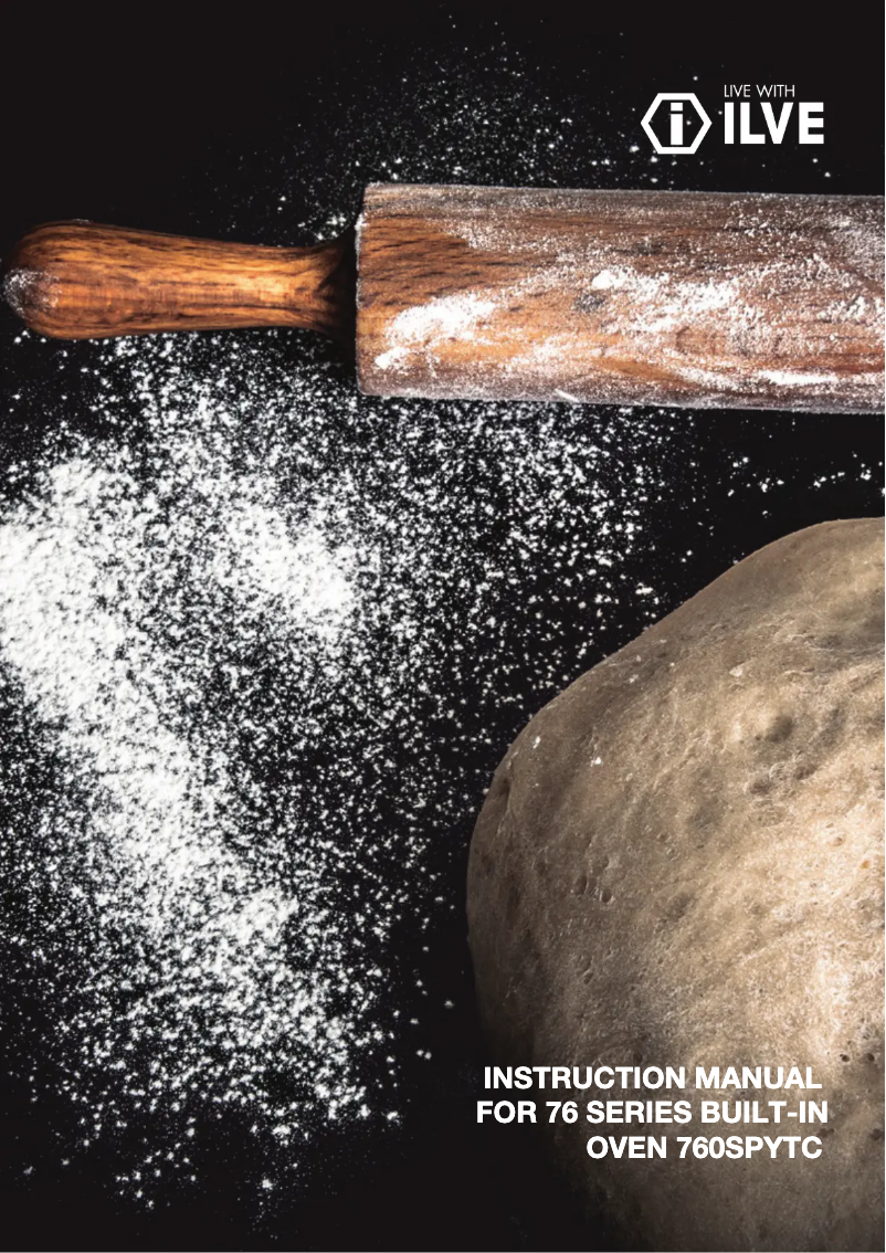 Page n°1 - Manuel utilisateur Ilve 760SPYTCGV