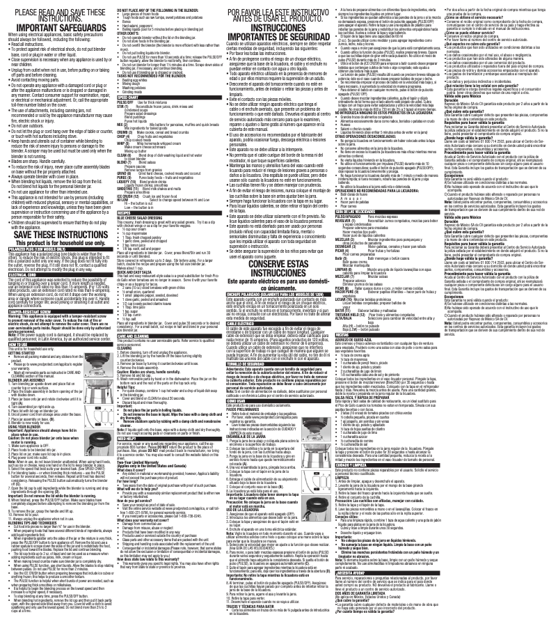 Imagen de la primera página del manual del dispositivo BL1120